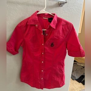 Harley Davidson Women’s Button Up Size XS